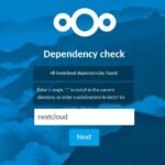 Nextcloud dependency check