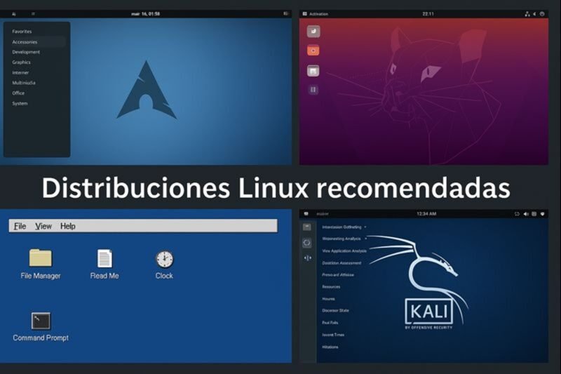 Distribuciones Linux recomendadas según tipo de usuario