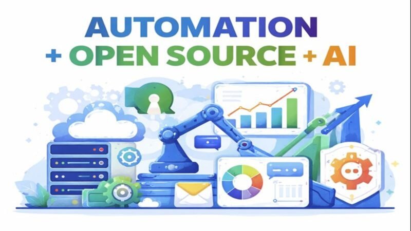 Automatización con IA open source para crear y escalar negocios digitales