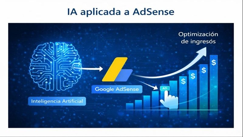 IA aplicada a AdSense para optimizar ingresos y aumentar el rendimiento publicitario
