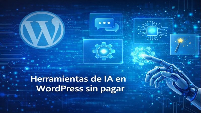 Herramientas de IA en WordPress sin pagar
