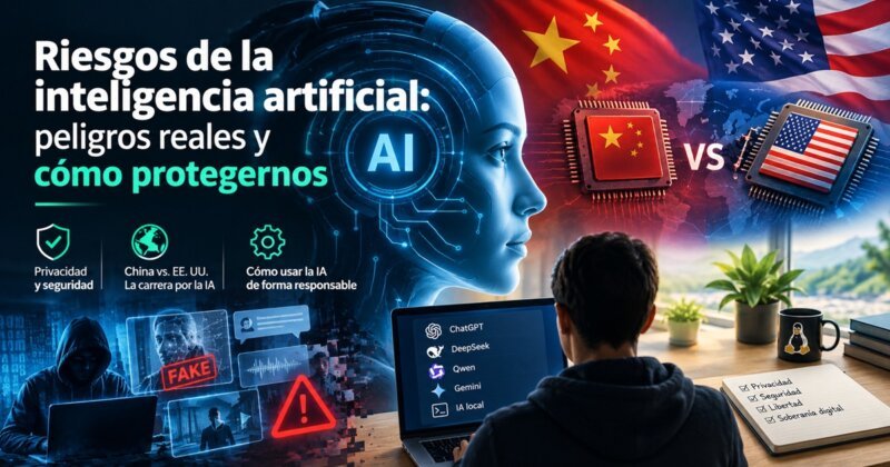 Riesgos de la inteligencia artificial, privacidad, seguridad y competencia entre China y Estados Unidos