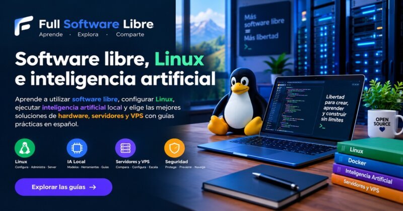 Software libre, Linux e inteligencia artificial local en un entorno tecnológico